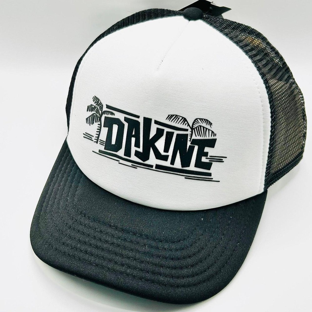 Dakine Lo Tide Graphic Trucker Foam Hat Cap Snapback Adjustable Black Outdoors
